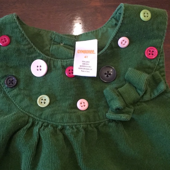 Gymboree Girls Jumper Dress 4T - Picture 2 of 3